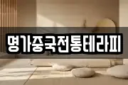명가중국전통테라피