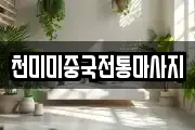 천미미중국전통마사지
