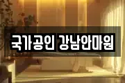 국가공인 강남안마원