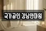 국가공인 강남안마원