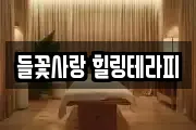 들꽃사랑 힐링테라피