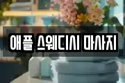 애플 스웨디시 마사지