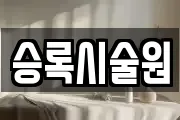 승록시술원