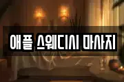 애플 스웨디시 마사지