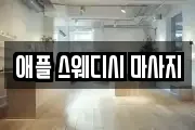 애플 스웨디시 마사지