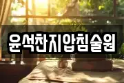 윤석찬지압침술원