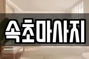 강원 속초시 마사지, 지압등 업체정보