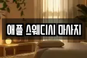 애플 스웨디시 마사지