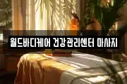 월드바디케어 건강관리센터 마사지