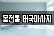 몽전통 태국마사지