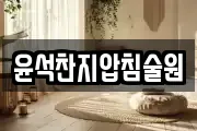 윤석찬지압침술원