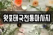 왓포태국전통마사지