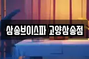 삼송브이스파 고양삼송점