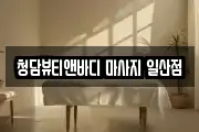 청담뷰티앤바디 마사지 일산점