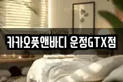 카카오풋앤바디 운정GTX점
