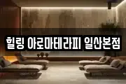 힐링 아로마테라피 일산본점
