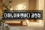 더하노이풋앤바디 과천점