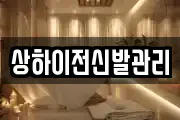 상하이전신발관리