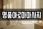 명품아로마마사지