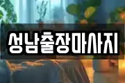 성남출장마사지