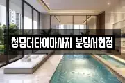 청담더타이마사지 분당서현점