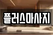플러스마사지