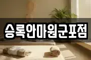 승록안마원군포점