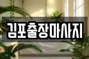 김포출장마사지