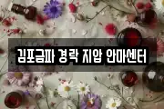 김포금파 경락 지압 안마센터