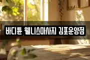 바디튠 웰니스마사지 김포운양점