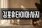 경기도 김포시 풍무동 마사지, 지압등 업체정보