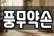 풍무약손