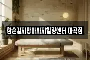 참손길지압마사지힐링센터 마곡점