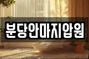 분당안마지압원
