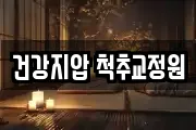 건강지압 척추교정원