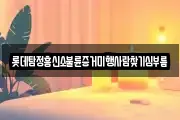 롯데탐정흥신소불륜증거미행사람찾기심부름