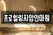 프로힐링지압안마원