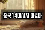중국14마사지 아로마