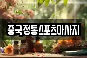 중국정통스포츠마사지