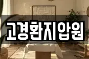 고경환지압원