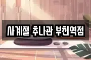 사계절 추나관 부천역점