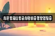 시온방재소방공사완비증명방염필증