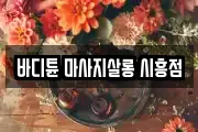 바디튠 마사지살롱 시흥점