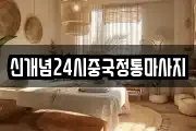 신개념24시중국정통마사지