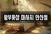 왕부풋샵 마사지 안산점