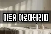 미트유 아로마테라피