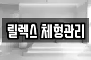 릴렉스 체형관리