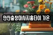 안산출장마사지홈타이 가온