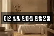 이손 힐링 안마원 안성본점