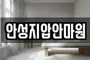 안성지압안마원